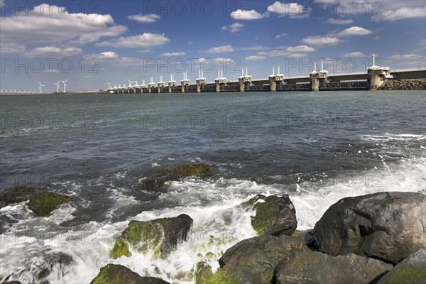 Storm flood barrier