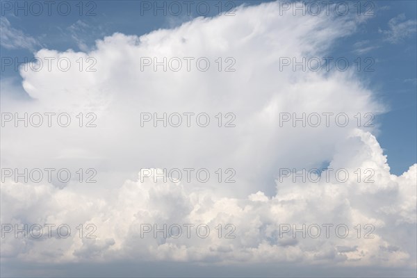 White clouds blue sky daylight