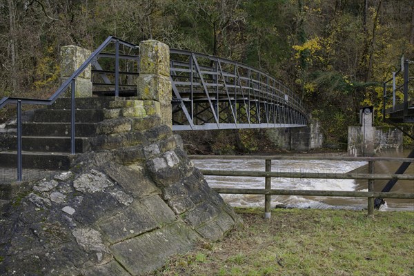 Bridge over the Kocher near Rosengarten-Wilhelmsglueck