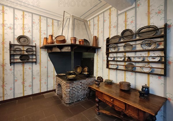 The kitchen in the Goethe House
