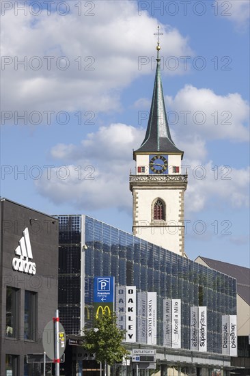 View of St Martin's Church in Metzingen