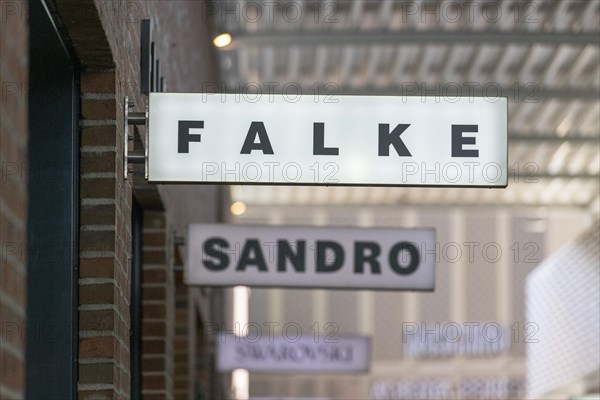 Logo of the fashion company FALKE