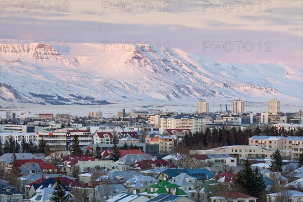 View over Reykjavik