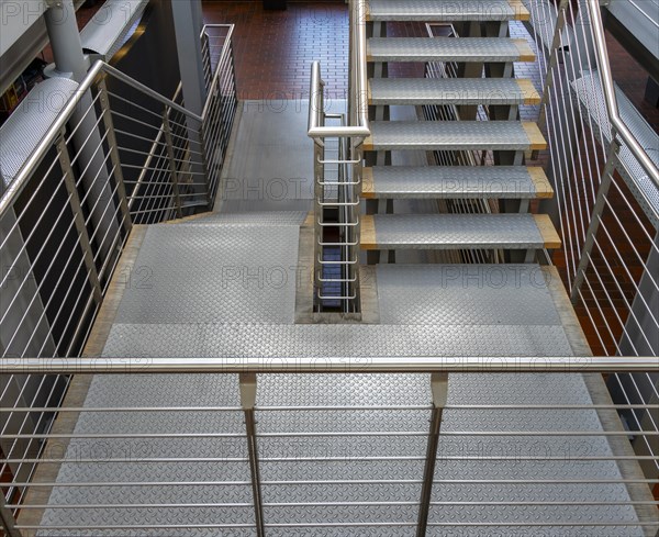 Modernised and restored staircase at the former Bolle Festsaele