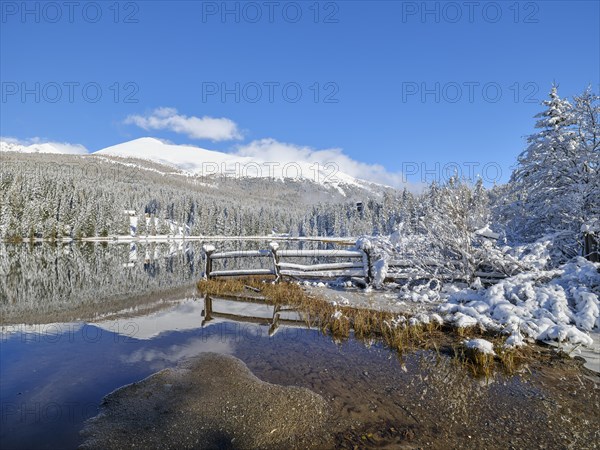 The Preber is reflected in the Prebersee