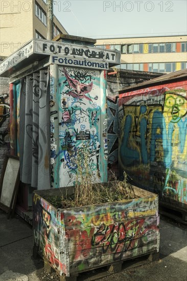 Local cultural project Bahnwaerter Thiel on the old abattoir site in Munich Sendling