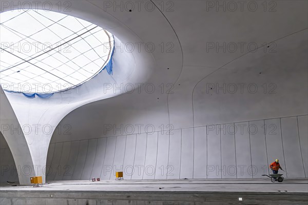 Underground cathedral: modern architecture for the billion-euro Stuttgart21 project. Two years in front of commissioning