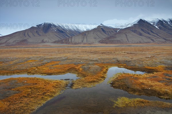 Adventdalen in autumn