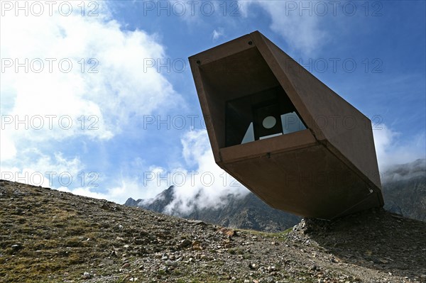 Timmelsjoch High Alpine Road between Austria and Italy