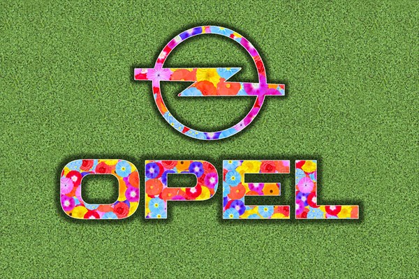 Logo car company Opel
