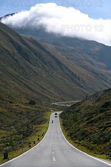 Timmelsjoch High Alpine Road between Austria and Italy