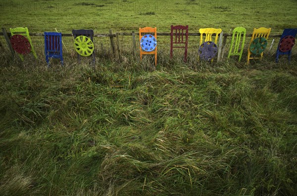 Art installation of a gallery