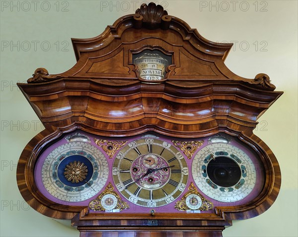 Detail of the astronomical clock in the Goethe House