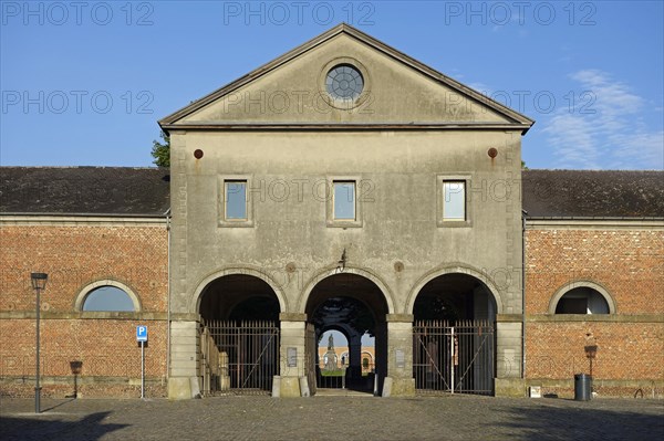 Entrance gate at Le Grand-Hornu