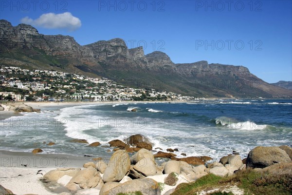 Clifton Bay and Beach sheltered by the Lions Head and Twelve Apostles