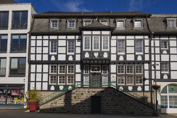 Historic half-timbered house