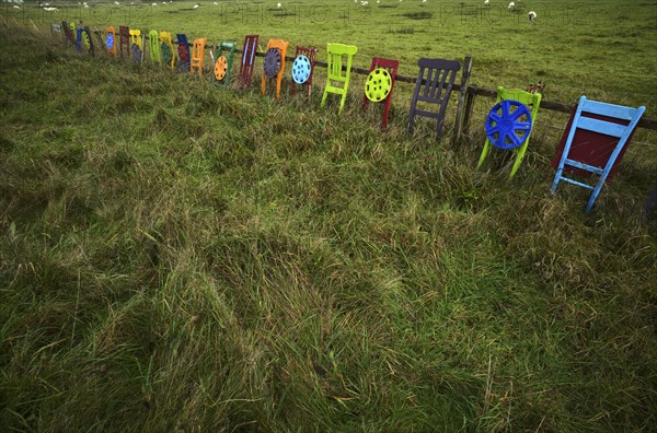 Art installation of a gallery