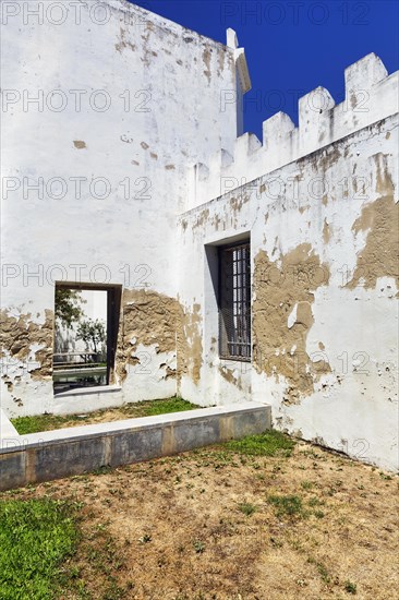 Inner courtyard of the Biblioteca Municipal Alvaro de Campos