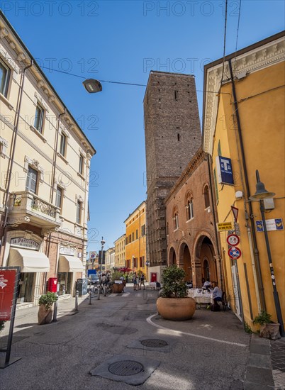 Slate city tower Ravenna