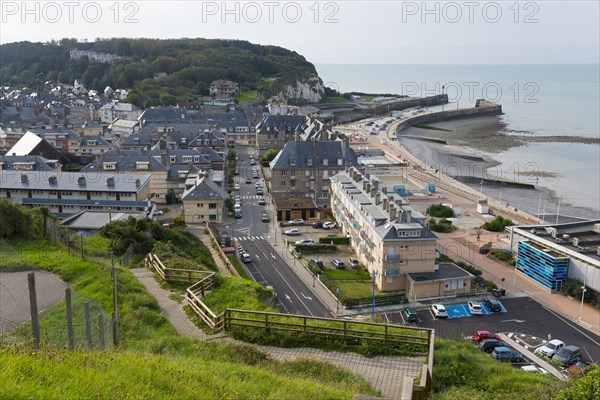 View of Saint-Valery-en-Caux