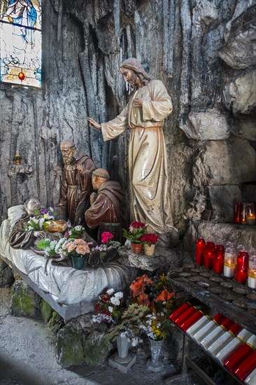 Sculptures in Grotto of St Anthony of Padua