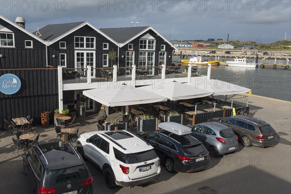 Wooden houses by the harbour