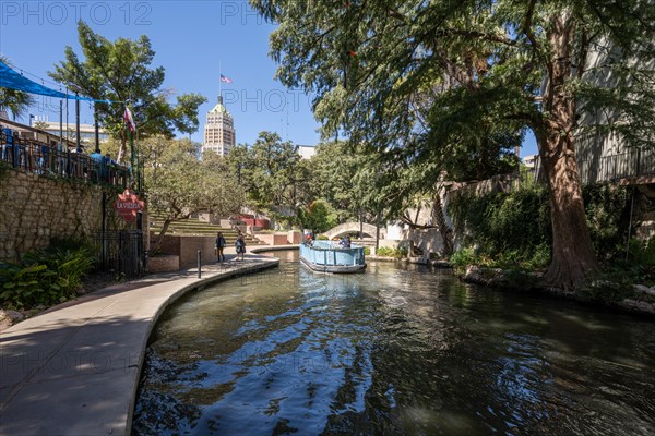 Boat on Riverwalk