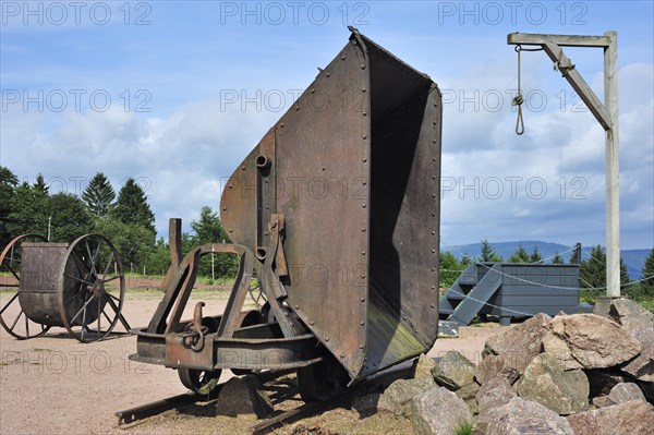 The gallows at Natzweiler-Struthof