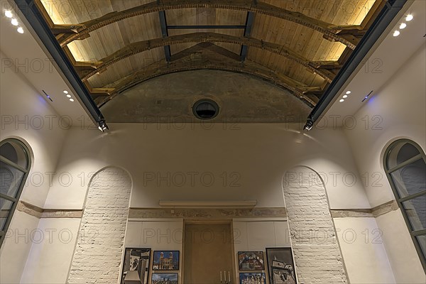 Today's interior of the former synagogue