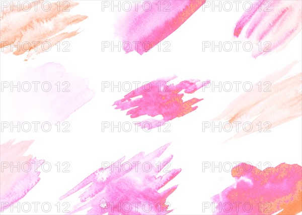 Pattern brush stroke isolated white background