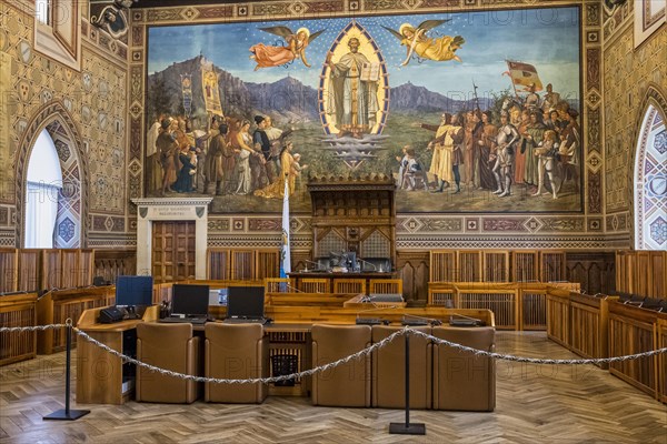 Chamber of the Grand and General Council in the Palazzo Pubblico