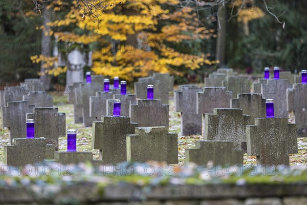 Cemetery for fallen soldiers of the world wars