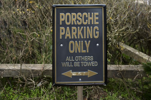 Porsche Parking Only