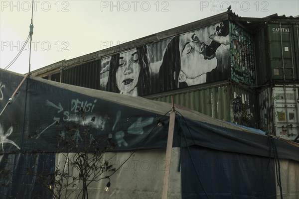 Local cultural project Bahnwaerter Thiel on the old abattoir site in Munich-Sendling