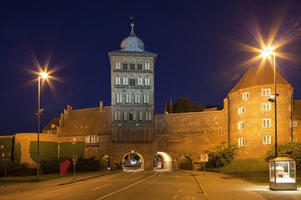 Burgtor Gate in late Gothic style