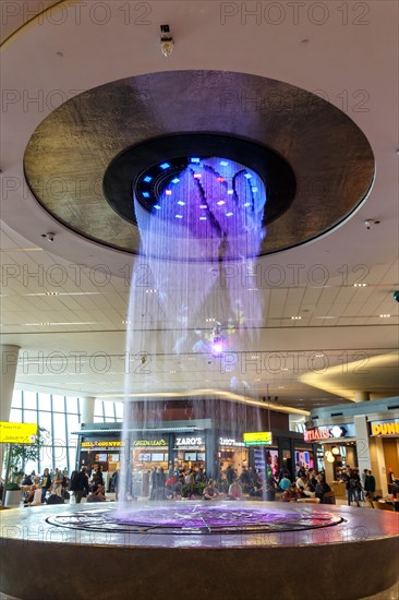 Terminal B of New York LaGuardia Airport