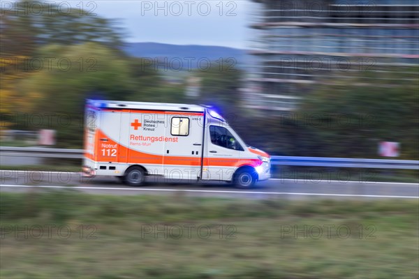 Ambulance on duty