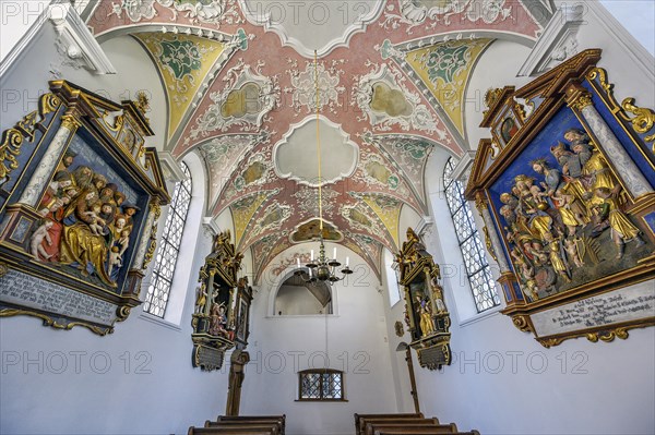 Stucco ceiling in the Liebfrauenkapelle
