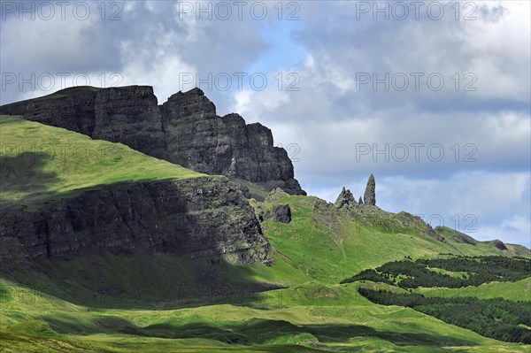 The rock pinnacle Old Man of Storr