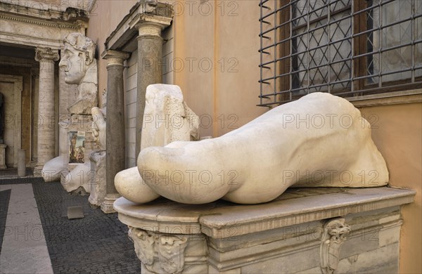 Foot of the Colossal Statue