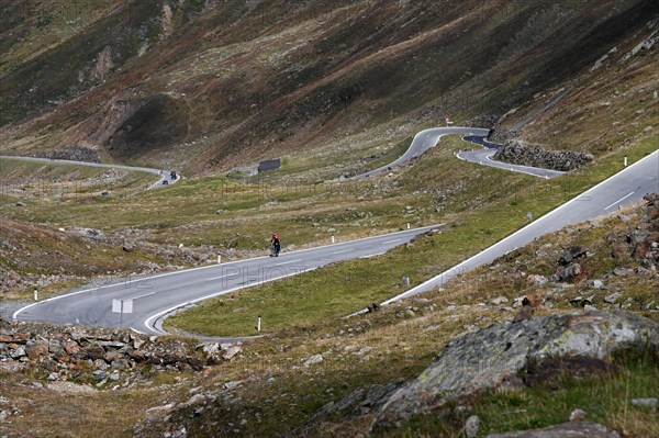 Timmelsjoch High Alpine Road between Austria and Italy