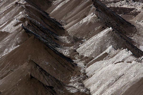 Spoil heaps from extracted brown coal