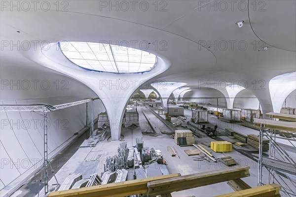 Underground cathedral: modern architecture for the billion-euro Stuttgart21 project. Two years in front of commissioning