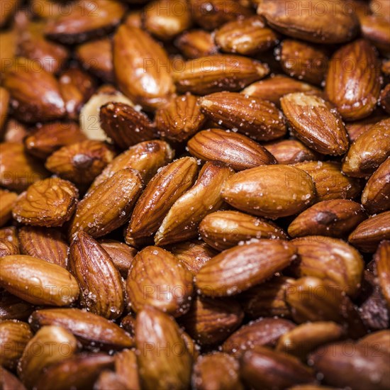 Fresh almonds sale market