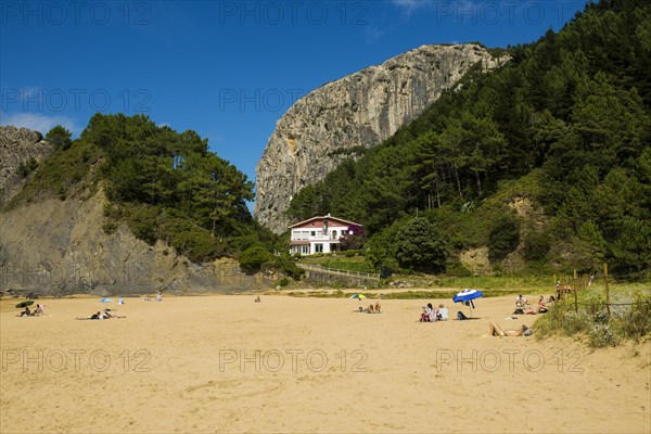 Beach and cliffs