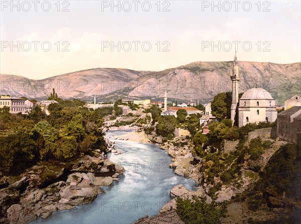 The Narenta river at Mostar