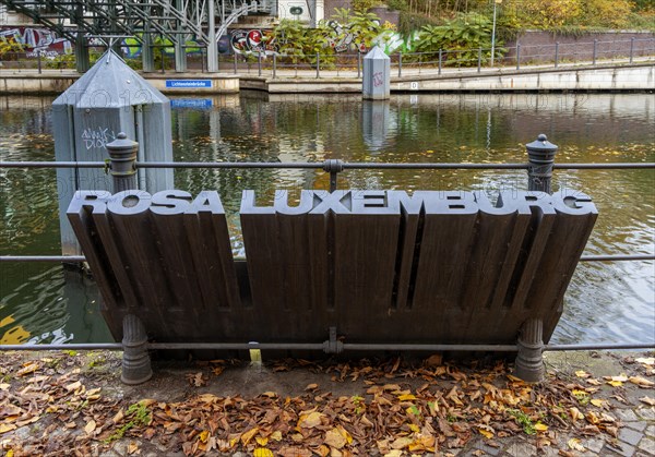 Lichtenstein Bridge and Rosa Luxemburg Footbridge