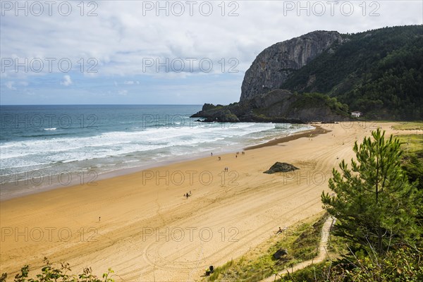 Beach and cliffs