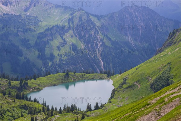 Panorama from Zeigersattel to Seealpsee