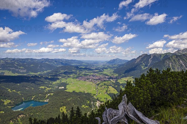 Panorama from Himmelschrofen